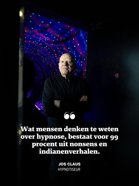 Jos Claus, van showhypnotiseur tot mantelzorger: ‘Kan niet, bestaat niet’.